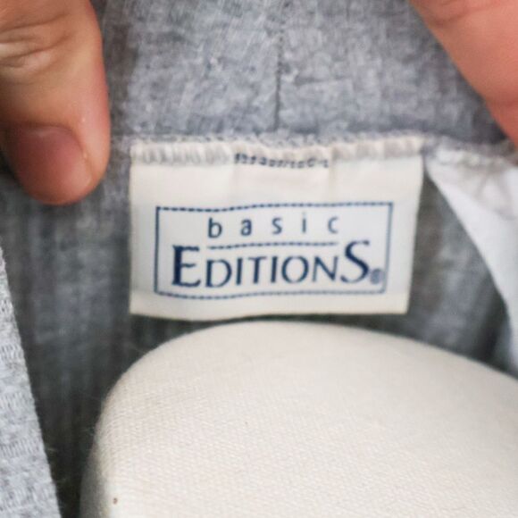 Vintage Basic Editions Mock neck Short Sleeve Top XL - Picture 5 of 6